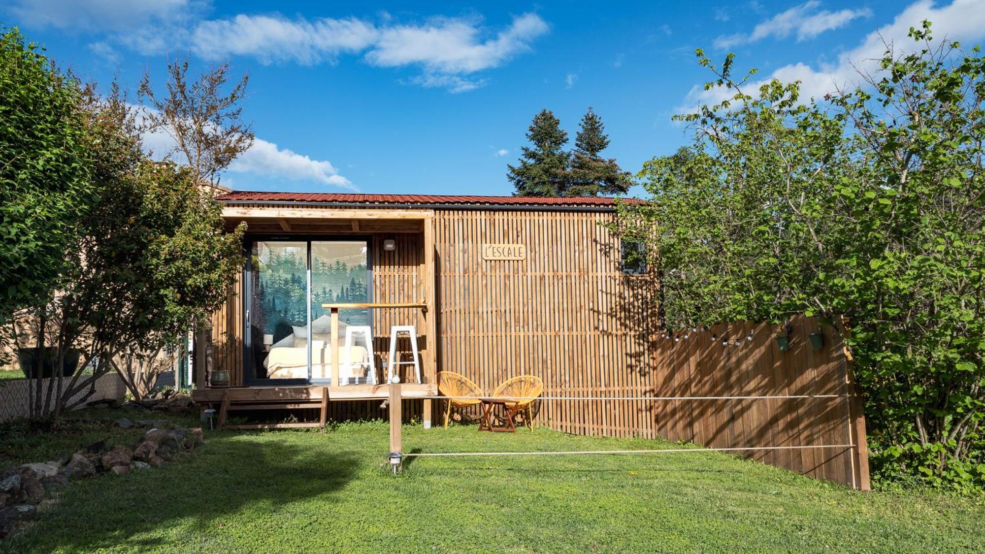 L'Escale - Les Lodges De Praly Les Ollières-sur-Eyrieux Exterior foto